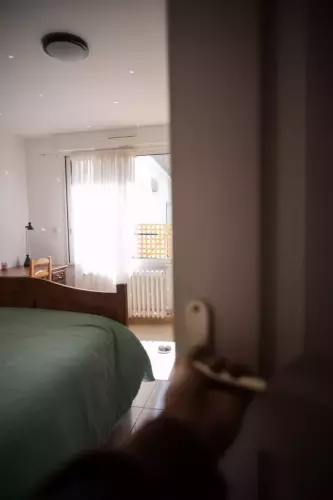 10 - Chambre "jardin" avec salle d'eau privative